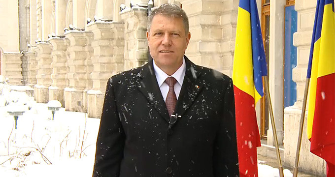 Mesajul presedintelui Klaus Iohannis de Anul Nou: “Gandul meu se indreapta azi catre voi toti, concetatenii mei de pretutindeni”
