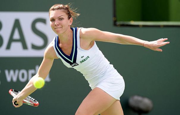 Simona Halep a jucat fără cusur