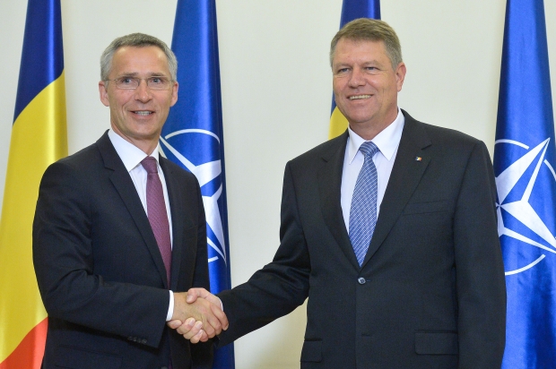 Secretarul general al NATO, la București: România este un aliat foarte hotărât