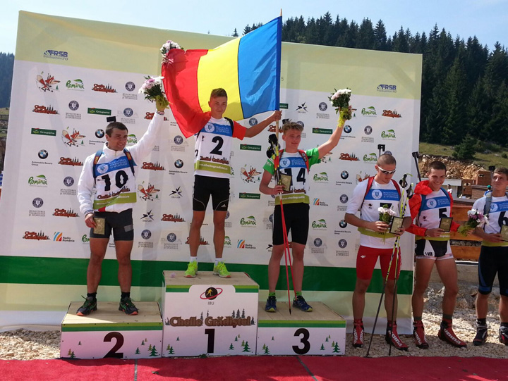 Biatlon pe role: Marius Ungureanu, medaliat cu aur