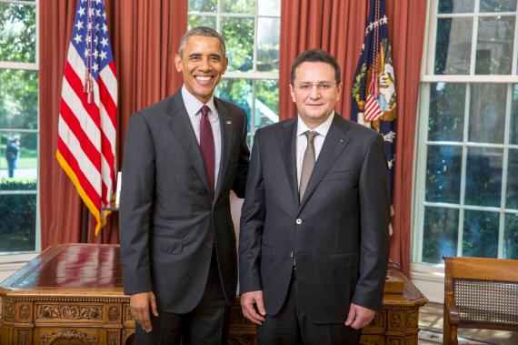 Ambasadorul George Maior și-a prezentat scrisorile de acreditare președintelui Barack Obama