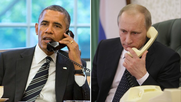 Putin a discutat cu Obama despre crearea unei coaliții internaționale împotriva terorismului