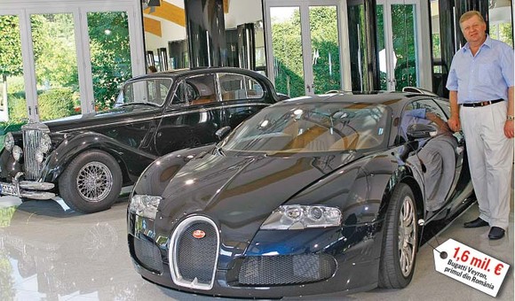 Căşuneanu, camionagiul cu Bugatti Veyron în garaj