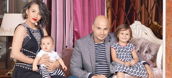 Giulia şi Vlad Huidu, botez cu ştaif şi sute de invitaţi