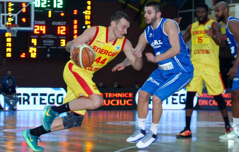 Baschet masculin: Energia Târgu Jiu s-a calificat în faza a doua a grupelor FIBA Europe Cup