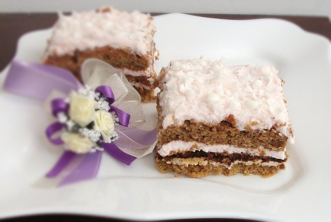 Foi de pandispan cu crema de mascarpone