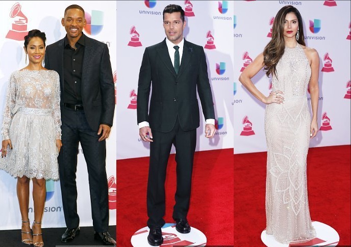 Frumusețile latino celebre, pe covorul roșu al galei premiilor Latin Grammy!