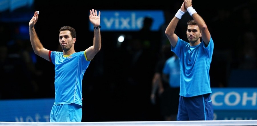 Tecău și Rojer, în finala Turneului Campionilor la dublu, contra perechii Mergea/Bopanna