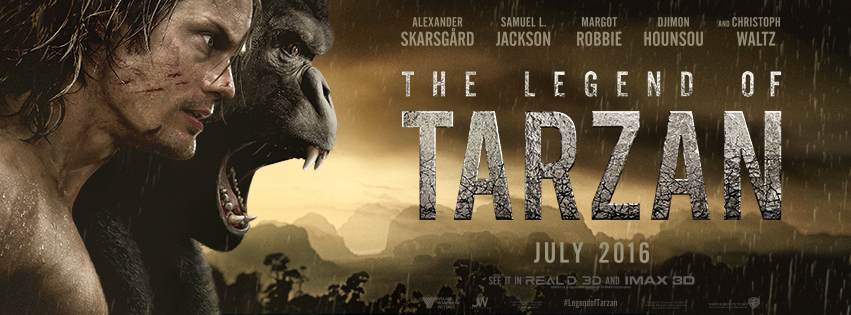 The Legend Of Tarzan: primul trailer şi poster cu Alexander Skarsgard şi Margot Robbie