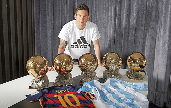 Cate Baloane De Aur Are Lionel Messi