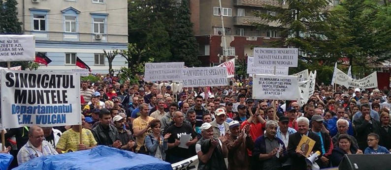 Hunedoara: Sindicatul “Muntele” cere accesarea unei subvenții pentru exploatările de huilă din Valea Jiului