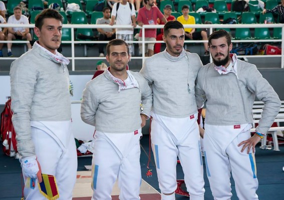 Scrimă: Echipa masculină de sabie a României, medaliată cu bronz la Mondialele de la Rio