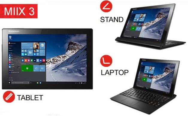 Lenovo Miix – Laptop 2 în 1 cu Windows 10