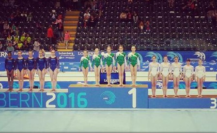 Gimnastică artistică: Echipa de junioare a României, medaliată cu bronz la Europenele feminine