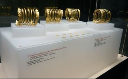 Important tezaur dacic, expus la Sala Unirii din Alba Iulia
