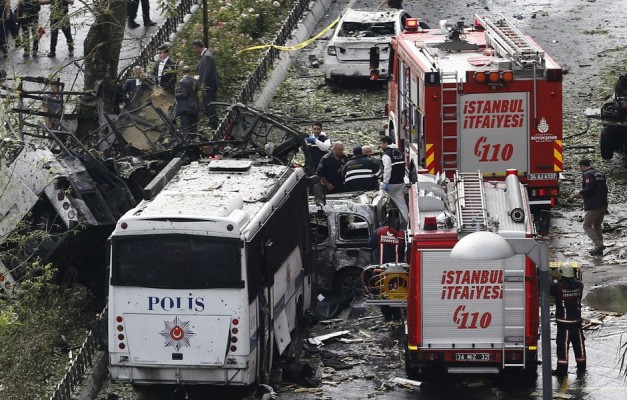 Turcia: 11 morți și 36 de răniți în atentatul cu bombă de la Istanbul