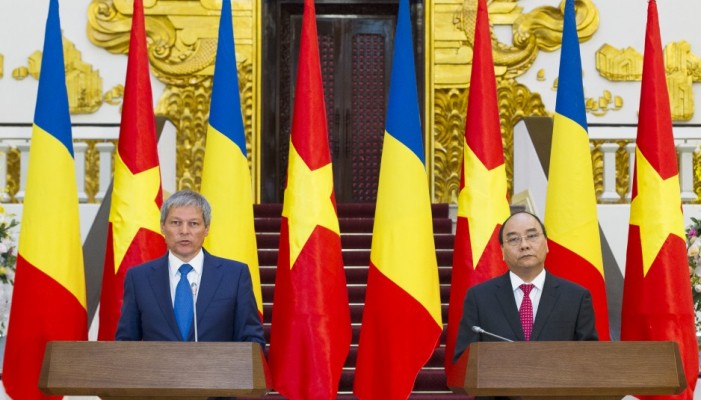 VIDEO Cioloș: Vietnamul cunoaște o dezvoltare economică impresionantă în acești ultimi ani, pentru România e un partener privilegiat