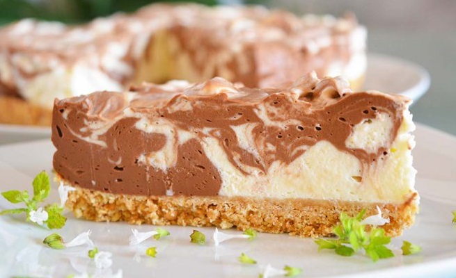 Cheesecake marmorat