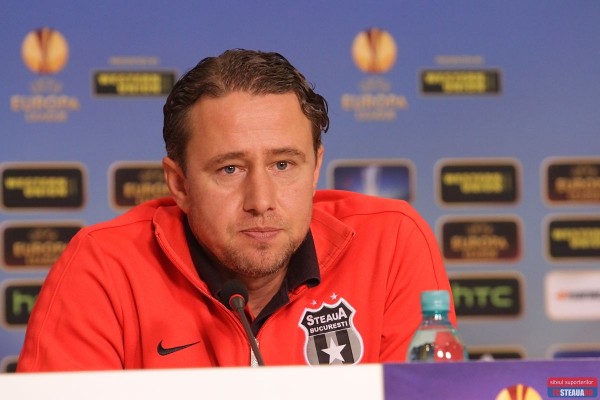 Reghecampf (Steaua) – Trebuie să învățăm din înfrângerea cu Manchester City, am făcut prea multe greșeli