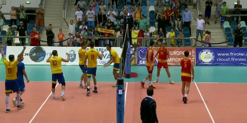 Volei masculin: România a debutat cu dreptul în preliminariile Europeanului din 2017, 3-0 cu Macedonia