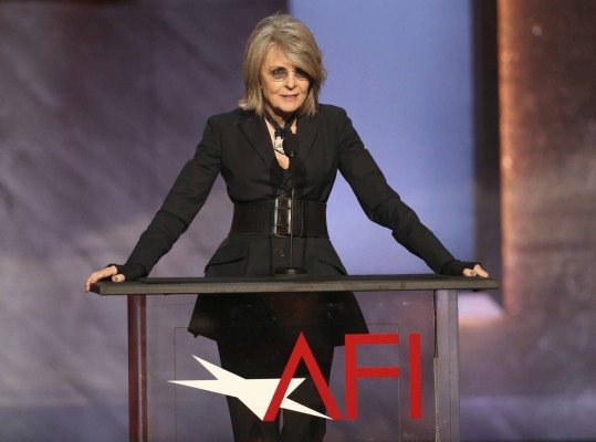 Actrița și regizoarea Diane Keaton, premiul pentru întreaga carieră acordat de Institutul American de Film