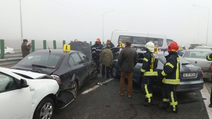 Accident pe A2: 4 morți și peste 50 de răniți; cel puțin 29 de autovehicule implicate | A fost reluată circulația pe A2, pe sensul către Constanța