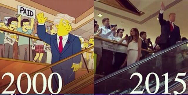 VIDEO Înapoi în viitor: Despre calitățile profetice ale seriei “The Simpsons” în privința președintelui Donald Trump