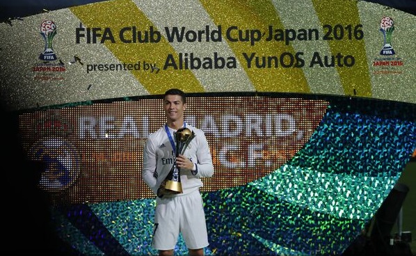 Fotbalistul Cristiano Ronaldo, cel mai bun sportiv european al anului (PAP)