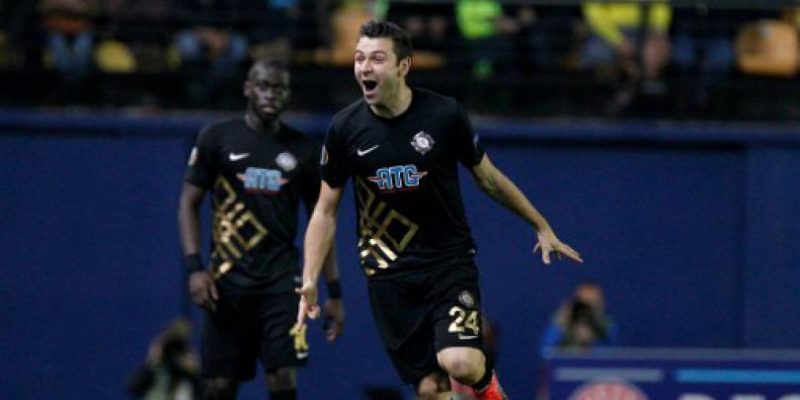 Fotbal: Raul Rusescu, pe locul 4 în topul celor mai prolifici marcatori din istoria Europa League