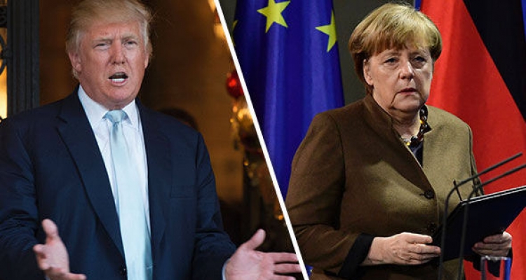 Donald Trump și Angela Merkel au vineri prima lor întrevedere la Casa Albă