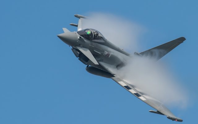 Forțele aeriene britanice vor desfășura avioane Eurofighter Typhoon în România