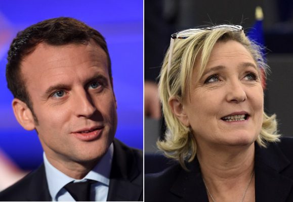 Franța: Macron și Le Pen, la egalitate în primul tur al scrutinului prezidențial (sondaj)