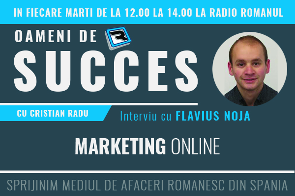 Interviu Flaviu Noja – Marketing Online