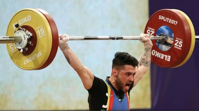 Haltere: Ilie Constantin Ciotoiu a cucerit două medalii de bronz la Europenele din Croația