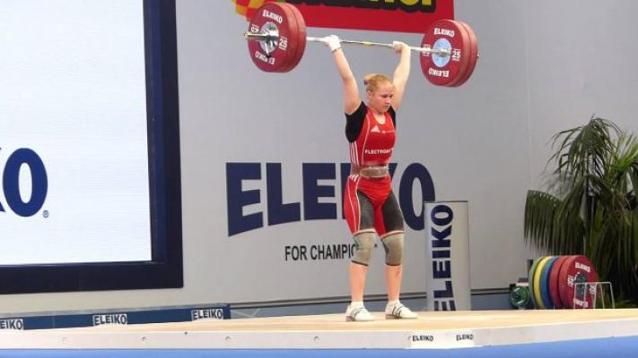 Haltere: Mădălina Molie, medaliată cu bronz la Europenele de la Split
