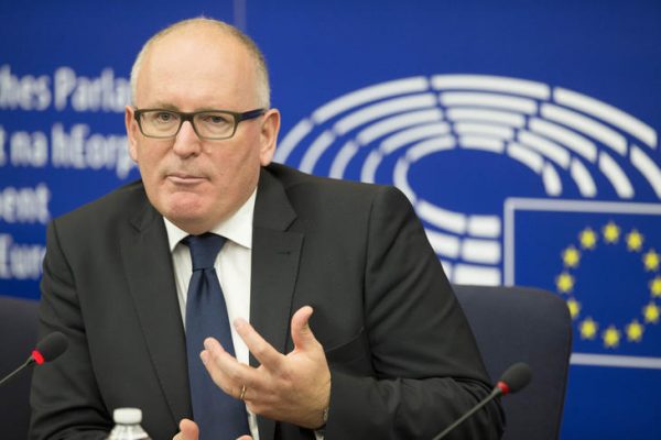 Timmermans: Sistemul juridic român a devenit un model pentru alte state membre. Fiți mândri de asta!