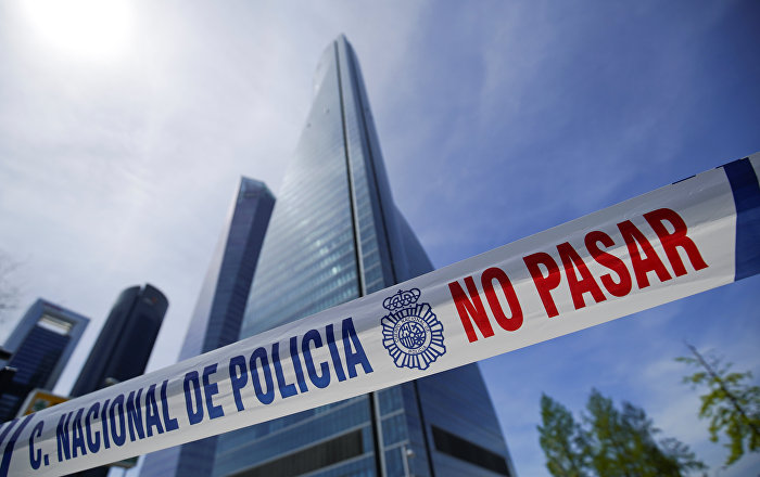 Clădire turn din Madrid, unde se află sedii de ambasade, evacuată după o alertă falsă cu bombă
