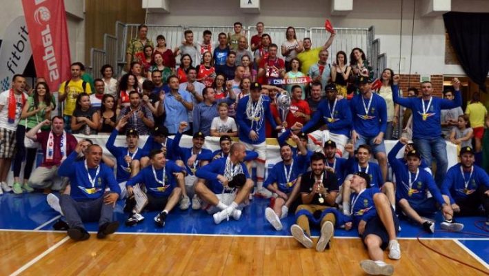 Baschet masculin: CSM CSU Oradea a cucerit titlul de campioană naţională