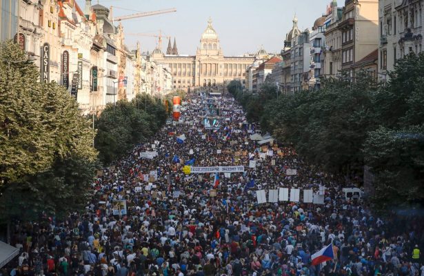 Cehia: Cele mai mari proteste antiguvernamentale din ultimii 30 de ani