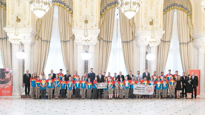 VIDEO Iohannis s-a întâlnit cu echipa Special Olympics România: Accesul la sport trebuie să fie deschis tuturor