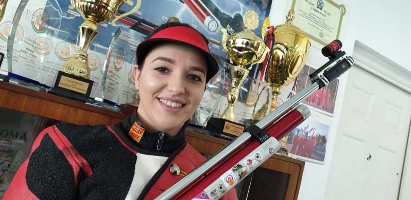 Trăgătoarea Laura Coman, portdrapelul României la ceremonia de deschidere a Jocurilor Europene