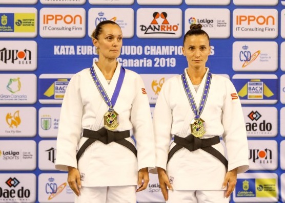 Alina Cheru şi Alina Zaharia, campioane europene la CE de Judo Kata din Spania