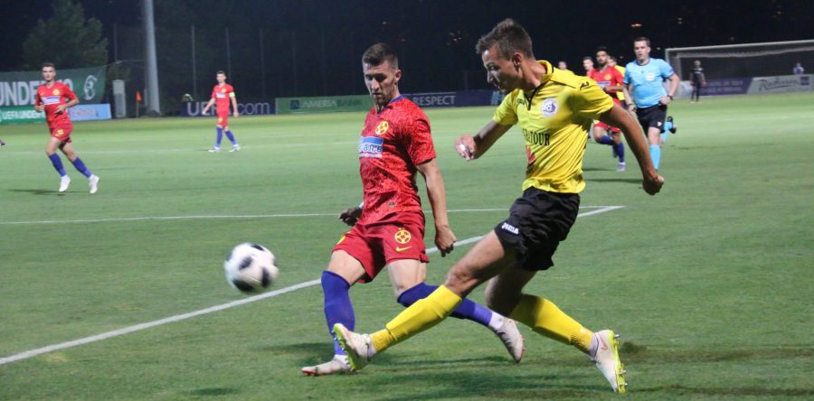 Fotbal: FCSB, cu un pas în turul al treilea preliminar la Europa League, după 3-0 cu Alaşkert FC