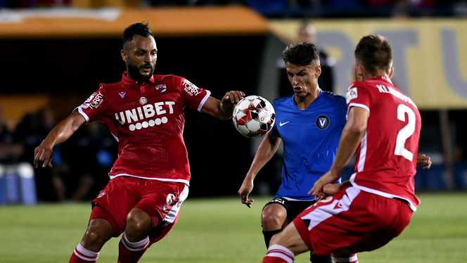 Fotbal – Liga I: FC Viitorul a surclasat-o pe Dinamo cu 5-0, într-un meci perturbat de incidente