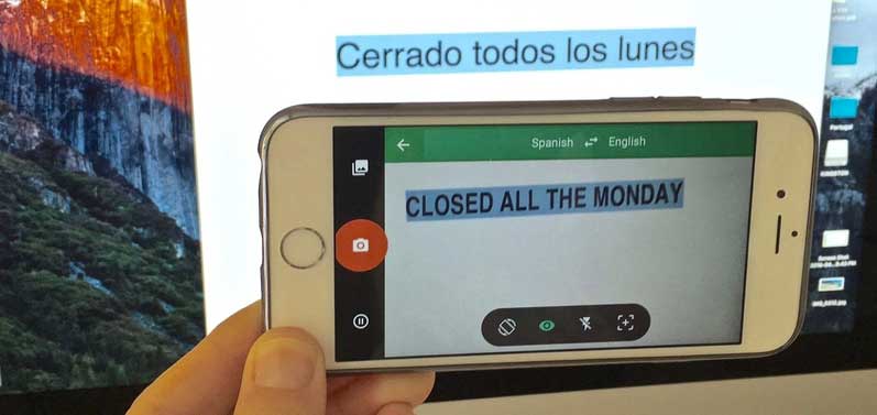 Google updatează funcţionalitatea Translate cu opţiunea Instant Camera Translation