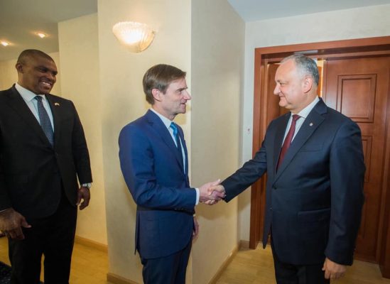 Igor Dodon cere sprijinul SUA pentru recunoaşterea internaţională a neutralităţii ‘permanente’ a Republicii Moldova