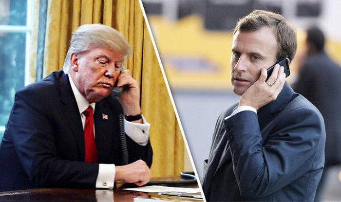 Nuclear iranian: Trump a discutat telefonic cu Macron (Casa Albă)