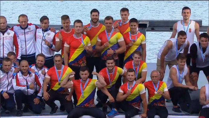 România a câştigat trei medalii, una de aur şi două de argint, la Campionatele Europene de bărci dragon