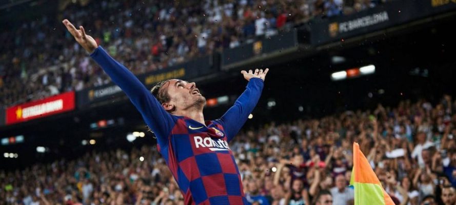 Fotbal: Antoine Griezmann, ”dublă” pentru FC Barcelona în campionatul Spaniei