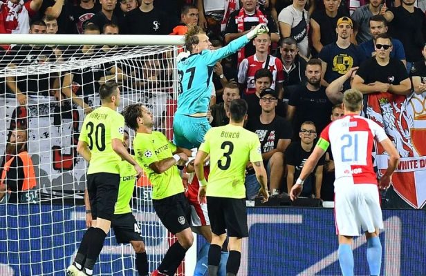 Fotbal: CFR Cluj, învinsă de Slavia Praga cu 1-0, a ratat calificarea în grupele Ligii Campionilor